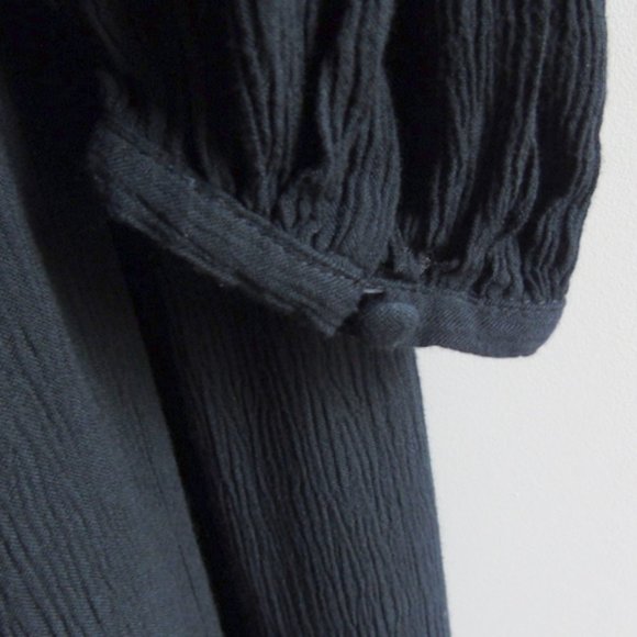 LOFT Dress Black Tiered Small Tall New Never Worn - Picture 7 of 9